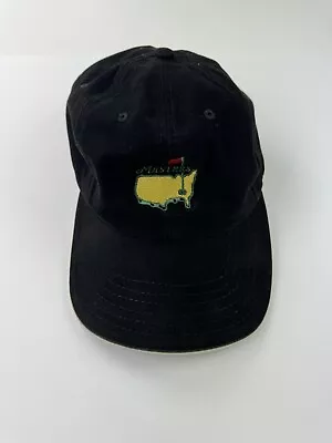 Masters Golf Hat Black Adjustable Cap By American Needle PGA 2022 • $21.49