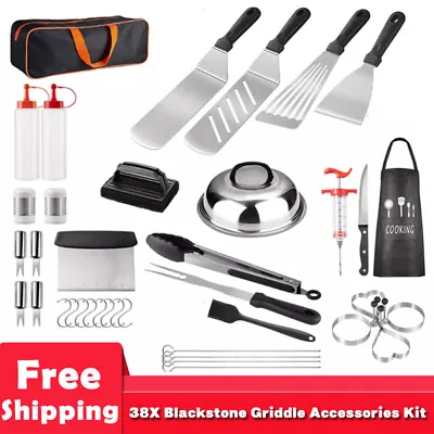 Griddle Accessories Kit 38PCS Flat Top Grill Accessories Set For Blackstone • $49.99