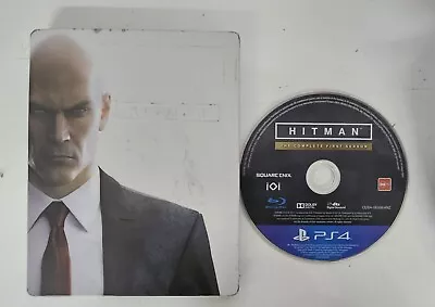 ✅ Hitman The Complete First Season Steelbook Edition (PlayStation 4 PS4) ✅ • $35.95