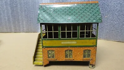 Vintage Hornby Meccano Train Station Tower Signal NEEDS HELP AS IS FOUND  625539 • $19.99