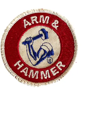 Vintage Arm & Hammer Baking Soda Patch Red White Blue • $18