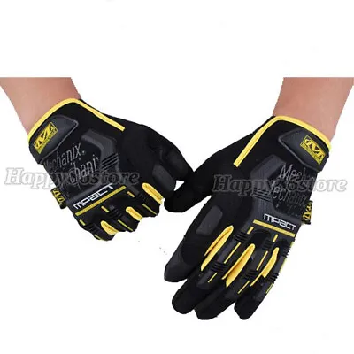 NEW Mechanix M-Pact Tactical Gloves Military Bike Race Sport Mechanic Wear • $14.98