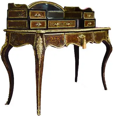 19th Century Fine French Ladies Bonheur Du Jour Bronze Mounted Desk Timeless Ele • $3500
