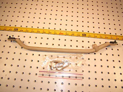 Mercedes W126 SEC  Driver Side LEFT Roof Inner Top PARCHMENT 1 Handle & Screws • $139