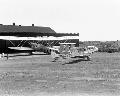 DE HAVILLAND DH-84 & HANDLEY PAGE HP42 11x14 GLOSSY PHOTO PRINT • £28.94