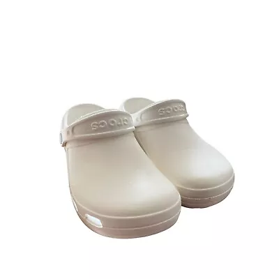 Crocs Iconic White Classic Clog Size 8 M 10 W • $29