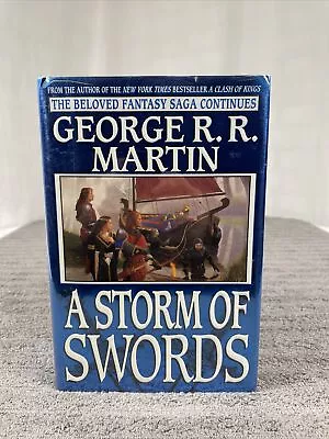 A Storm Of Swords By George R. R. Martin - 1st Edition 1st Print Hardcover 2000 • $39.98