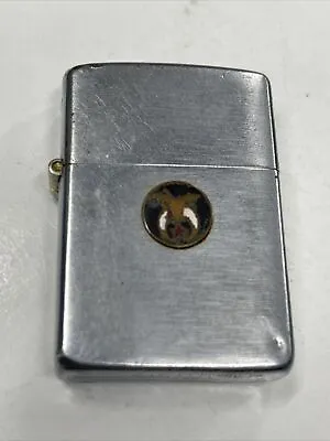 Zippo 1940's Masonic 3 Barrel Nickel Silver Insert Lighter C777 • $199.99