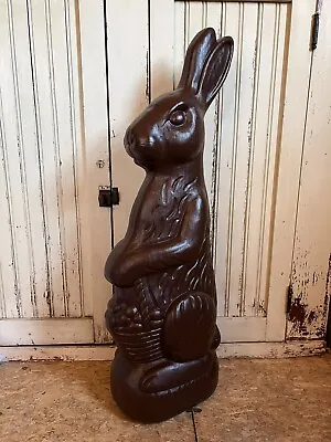 Blow Mold Easter Rabbit Huge Plastic Chocolate 31” Decoration Union Products • $59