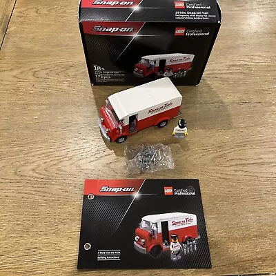 LEGO Certified Professional 1950s Snap On Tools Display Van Adam Reed Tucker • $388