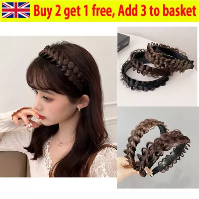 $7.39 • Buy Hair Band Fishbone  Braid Wig Twist Braid Headband Hairpin Hair Accessories HN