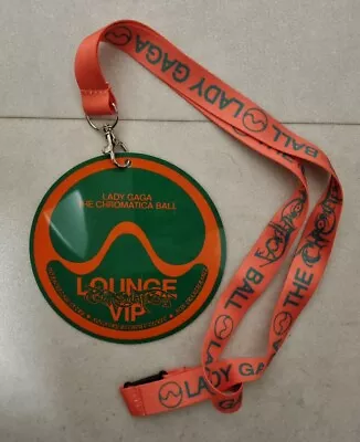 Lady Gaga Chromatica Ball Concert VIP Lanyard • £15