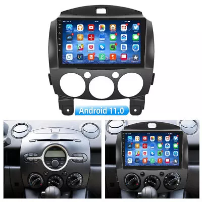 Android 12.0 Car Stereo For Mazda 2 2007-2014 GPS Radio WIFI Bluetooth Head Unit • $134.80