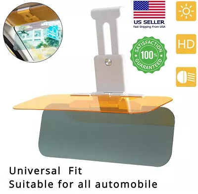 Universal HD Car Sun Visor Extended Car Anti-glare Driving Tac Day And Night • $12.47