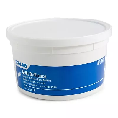 Ecolab Solid Brilliance Dishwasher Detergent - 2/2.5lb 5lb • $150