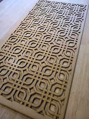 Trellis Decorative Screen Radiator Cabinet LaserCut Panel 2FT X 4FT 3mm 6mm 0003 • £20.40