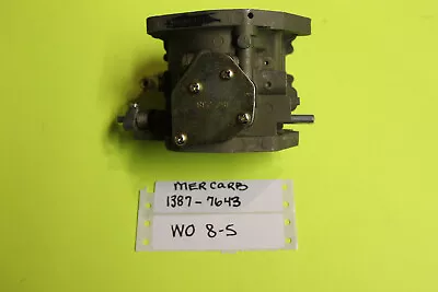 Mercury V6 250 HP Outboard Walbro WO8-5 Carburetor  NOS • $150