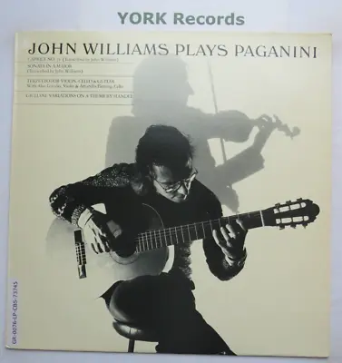 73745 - JOHN WILLIAMS - John Williams Plays Paganini - Excellent Con LP Record • £8.99