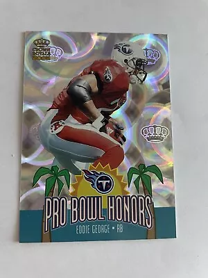 2002 Pacific Crown Royale Pro Bowl Honors Eddie George #20 Titans • $3.99