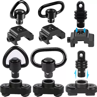 M-lok QD Sling Mount Swivel Rail Mount With Quick Detach Stud Attachment Adapter • $9.29