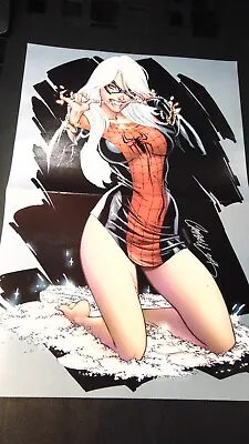 Marvel 10.5 X 16 Double Sided Poster- Black Cat Campbell 607 Wedding Mary Jane • $49.50