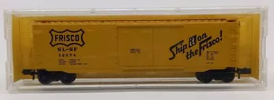 Micro-Trains 32060 N Scale Frisco 50' Single Plug Door Boxcar #12074 LN/Box • $10.39