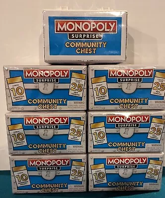 Brand New! Monopoly Surprise Community Chests 3 Unique Series! • $6