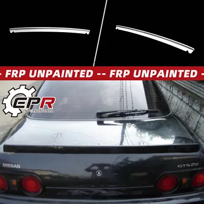 For Nissan Skyline R32 GTS GTR NIS Style FRP Fiber Trunk Spoiler Wing(Stick On) • $250.99