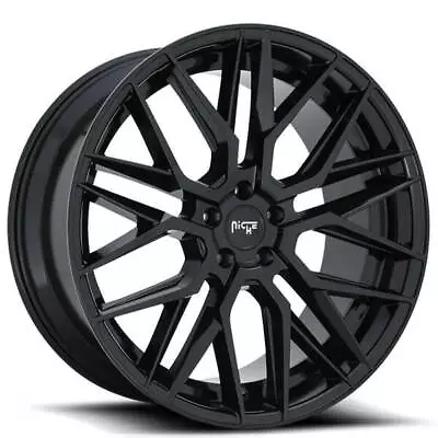 (4) 19  Niche Wheels M224 Gamma Gloss Black Rims(BB45) • $1344