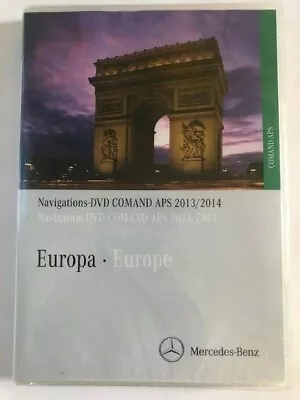 £49.99 • Buy Genuine Mercedes Comand Aps Sat Nav Navigation Dvd Disc V14.0 2013-2014 Europe 