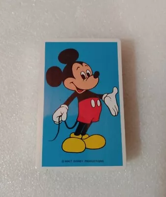 Walt Disney Productions Mickey Mouse Playing Cards Vintage • $14.99