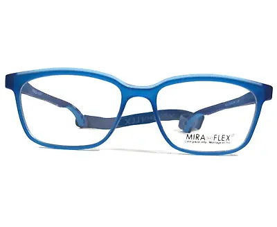 Miraflex Kids Eyeglasses Frames WILL C.130 Blue Square Full Rim 47-16-135 • $49.99