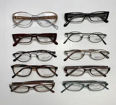 Brand New Reseller Lot Of 10 Pair Of Designer Eyeglass Frames • $49.99