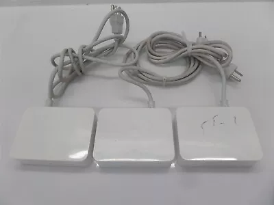 Lot Of 3 Apple Cinema Display 65W Power Adapter A1096 W/ Apple Power Cord • $59.95