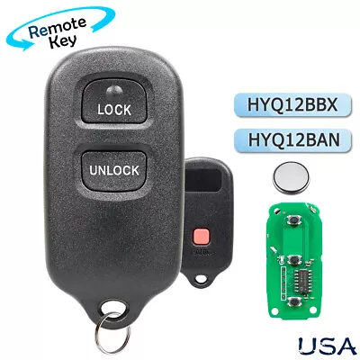 For 2003 2004 2005 2006 Toyota Tundra Remote Car Key Fob 3 Buttons HYQ12BAN • $8.95