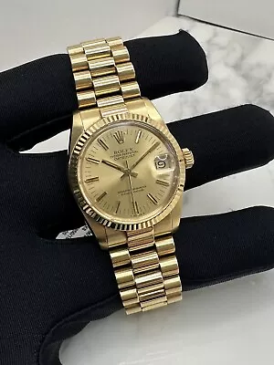 Rolex Datejust 31 President 6827 *BOX/PAPERS* • $16495