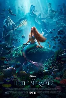 The Little Mermaid 2023 Movie Poster Photo 8x10 11x17 16x20 22x28 24x36 27x40 • $14.99