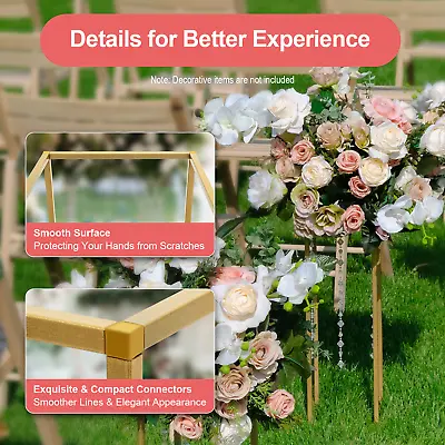 Wedding Golden Column Rack Flower Column Stand Road Lead Holder Event Decor 10× • $86.45