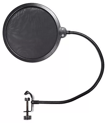 Rockville RockPop Double Screen Recording Mic Pop Filter W/Metal Gooseneck Clamp • $9.95