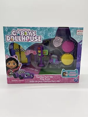 GABBY'S DOLLHOUSE CARLITA PURR-IFIC PLAY ROOM Brand New • $14.99