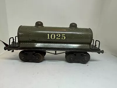 Bing O Gauge Railways Prewar  1025 Bogie Tank Car Made In Germany • $240