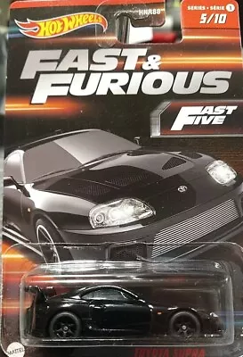Hot Wheels Fast And Furious Fast Five Toyota Supra Walmart Exclusive Custom • $16
