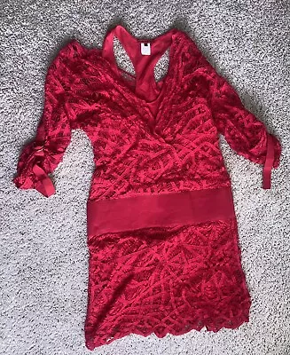 Vivienne Tam Red Dress • $25