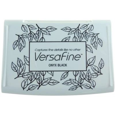 £6.59 • Buy Onex Black Tsukineko Versafine Fine Detail Pigment Ink Pad For Rubber Stamps