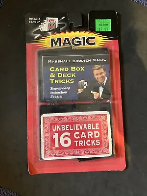 Marshall Brodien Magic Marked Deck Brand 1995 Vintage Sealed New • $12.39