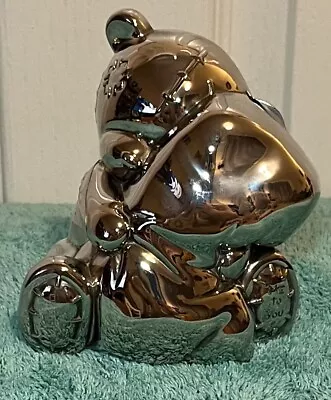 2003 Silver Plated Me To You Teddy Bear Money Box Carte Blanche Greetings  Ltd • £19.99