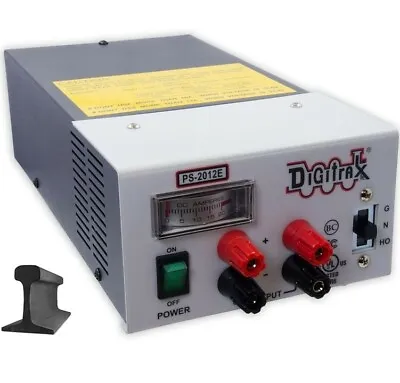 Digitrax ~ New 2024 ~ PS2012E ~ 20 Amp Power Supply 13.8-23VDC ~ Replaces PS2012 • $182.72