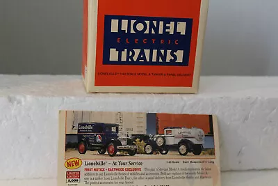 Eastwood Lionelville Delivery Truck Set • $34.95