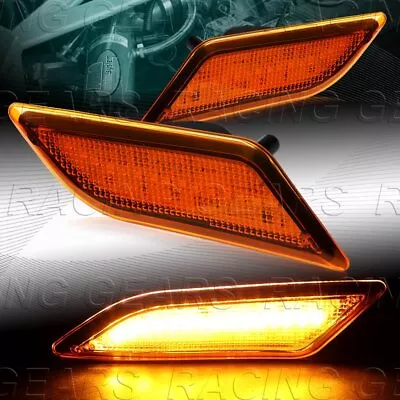 Amber Lens Amber Led Side Marker Light Fit 10-13 Mercedes W212 E350 E550 E63 Amg • $21.95