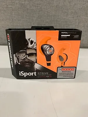 Monster ISport Strive In-Ear Only Headphones - Orange • $14.50